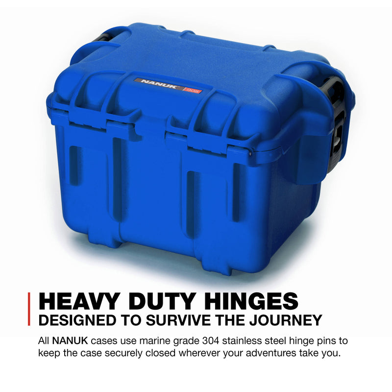 Nanuk 908 Hard Utility Case without Insert (Blue)