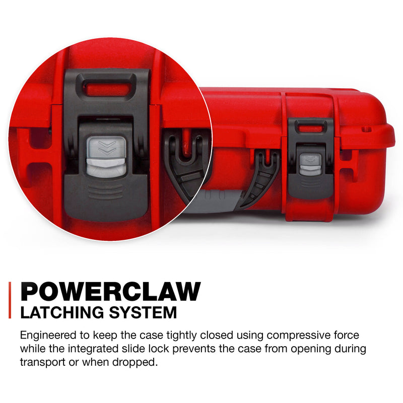 Nanuk 910 Hard Utility Case without Insert (Red)