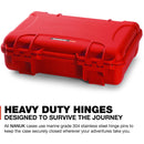 Nanuk 910 Hard Utility Case without Insert (Red)