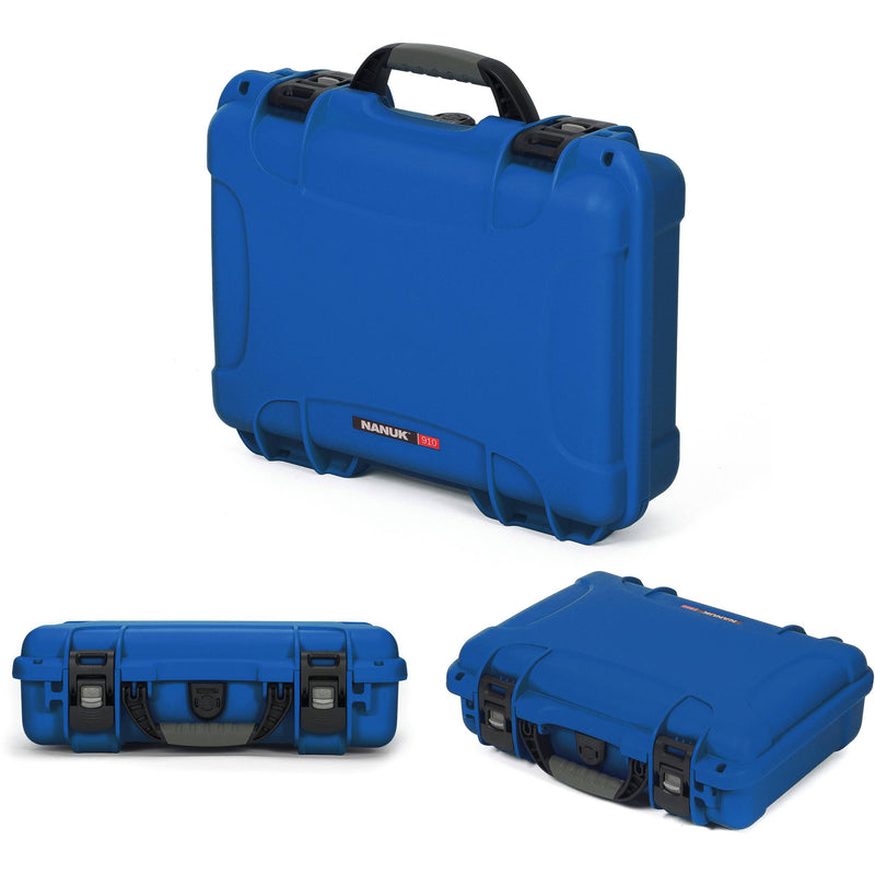 Nanuk 910 Hard Utility Case with Foam Insert (Blue)
