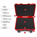 Nanuk 910 Hard Utility Case with Foam Insert (Red)