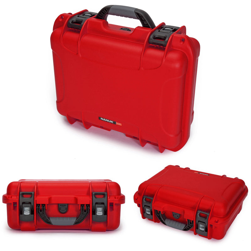 Nanuk 920 Hard Utility Case with Foam Insert (Red)