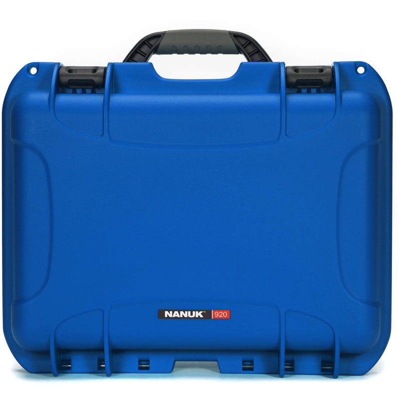 Nanuk 920 Hard Utility Case with Padded Divider Insert & Lid Organizer (Blue)