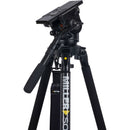 Miller Arrowx 1 Fluid Head & Solo-Q 100 2-Stage Carbon Fiber Tripod Kit