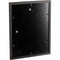 MCS 11x14" Thin Bead Wood Collage & Portrait Frame with 8x10 White Mat (Pewter)