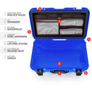 Nanuk 935 Wheeled Hard Utility Case with Foam Insert & Lid Organizer (Blue)