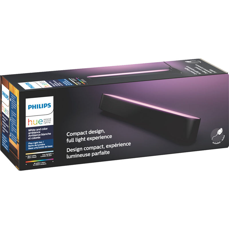 Philips Hue White & Color Ambiance Play Light Bar (Black)