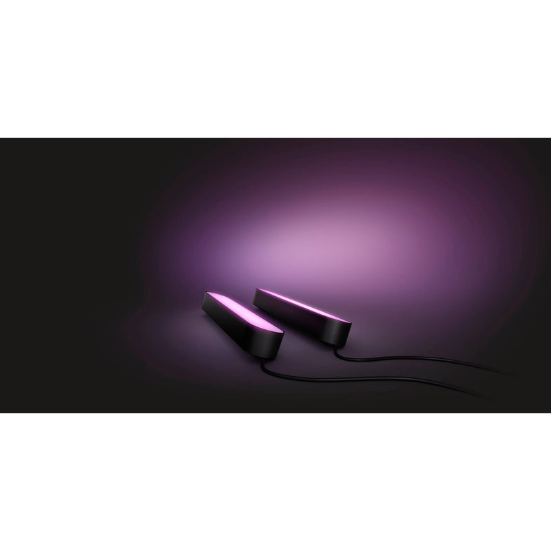Philips Hue White & Color Ambiance Play Light Bar (Black, 2-Pack)