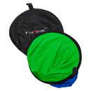 FotodioX Collapsible Portable Background (40 x 60", Chroma Blue/Chroma Green)