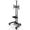 Kanto Living Mobile TV Cart with Adjustable Shelf for 37 to 65" Displays (Black)