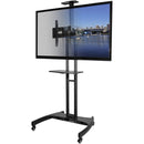 Kanto Living Mobile TV Cart with Adjustable Shelf for 37 to 65" Displays (Black)