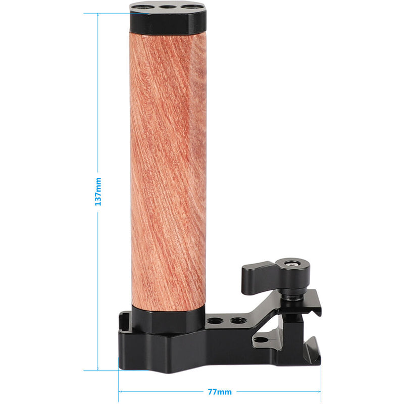 CAMVATE Wood Top Handle with 2.76" NATO Rail