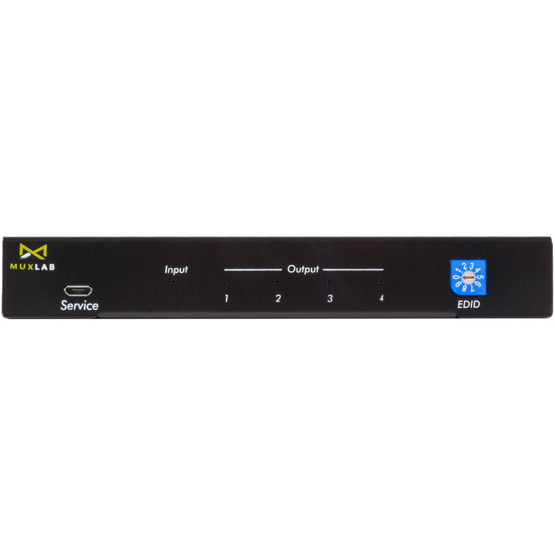 MuxLab 1x4 UHD 4K60 HDMI Splitter