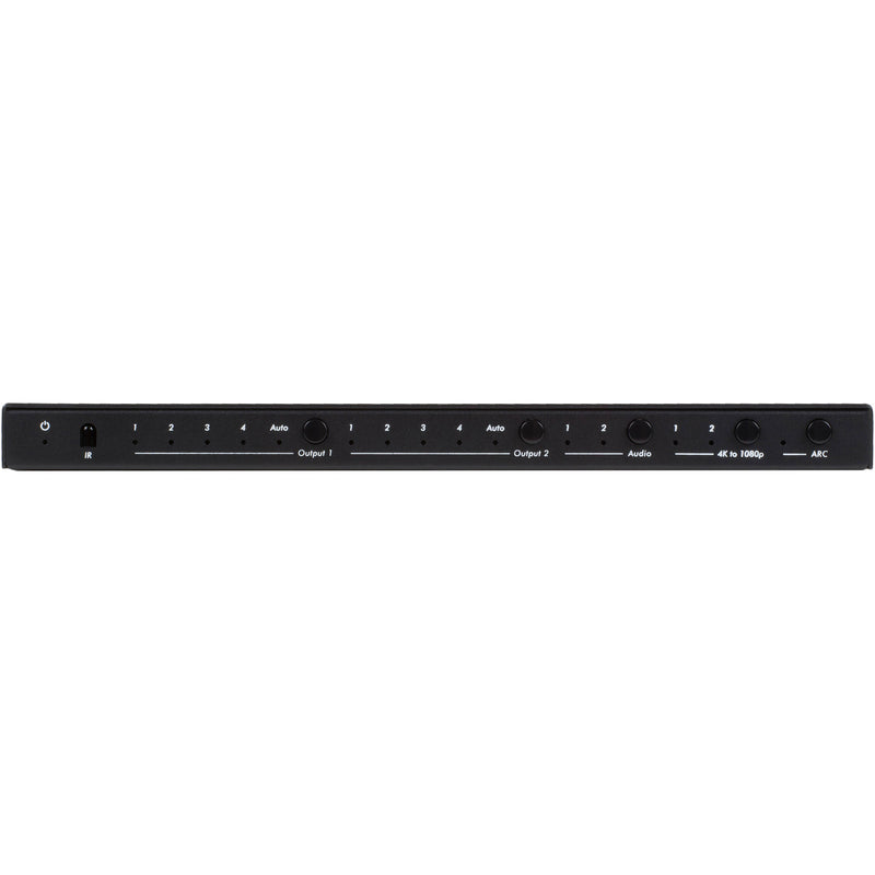 MuxLab 4x2 4K60 HDMI Matrix Switch