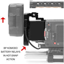 SHAPE Pivoting Battery Plate for RED KOMODO (Gold Mount)