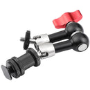 CAMVATE V4 7" Magic Arm with Stainless Steel Joints, Red Lock & Shoe Mount