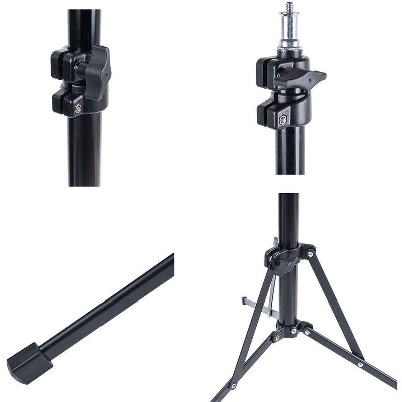 CAME-TV Boltzen 30W Fresnel Focusable LED Daylight 3-Light Package
