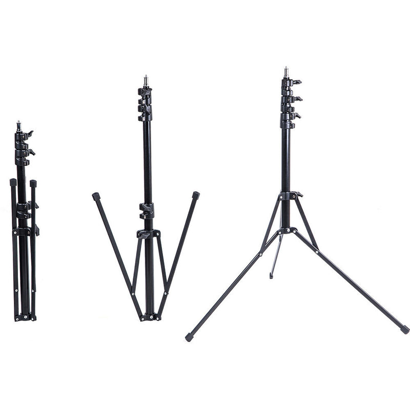 CAME-TV Boltzen Bi-Color Fresnel 55W 3-Light Kit with Stands