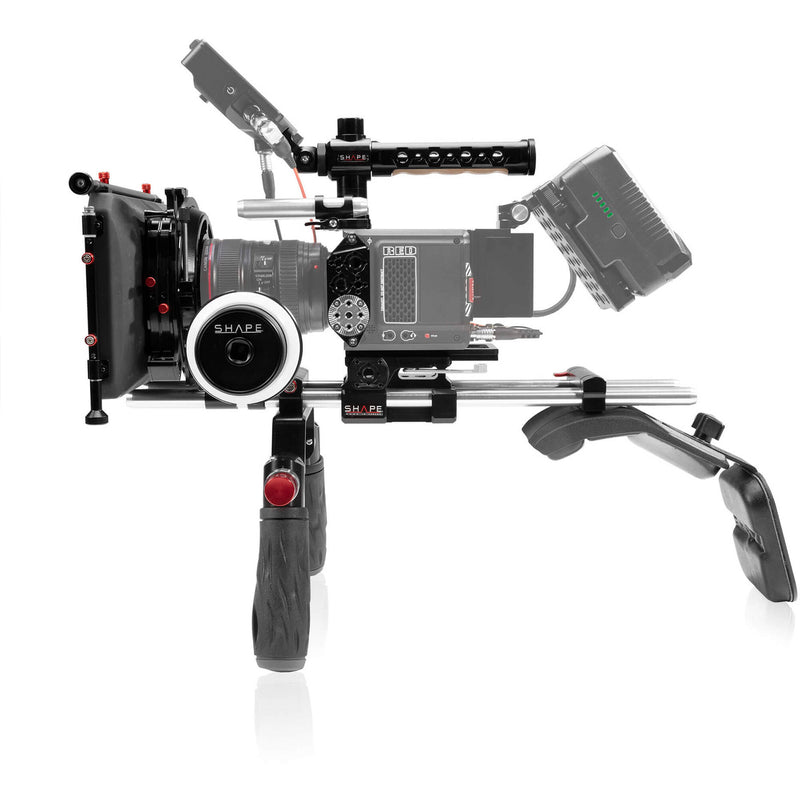 SHAPE Shoulder Mount System with Matte Box & Follow Focus Kit for RED KOMODO