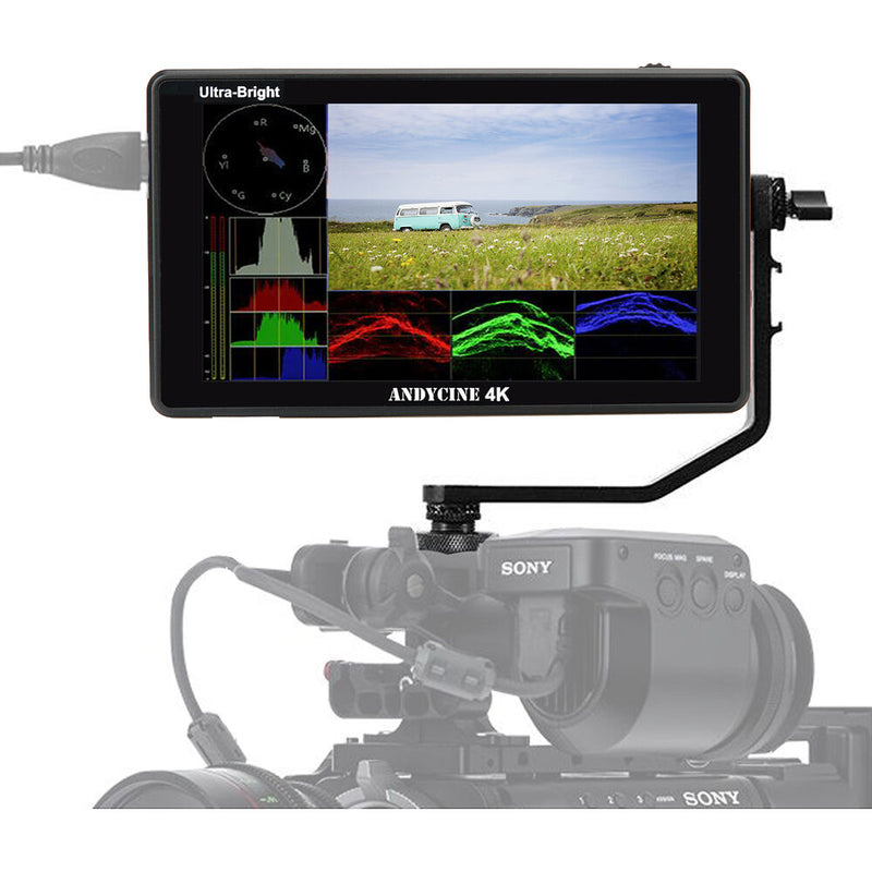 ANDYCINE C6S 6" 3G-SDI/HDMI Ultrabright Touchscreen Monitor