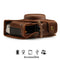 MegaGear Ever Ready Top Grain Leather Camera Case for FUJIFILM X100V (Brown)