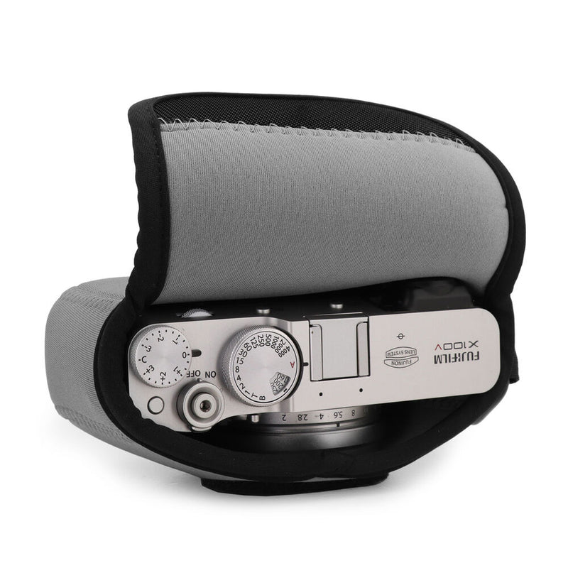 MegaGear Ultralight Neoprene Camera Case for Fujifilm X100V (Gray)
