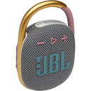 JBL Clip 4 Portable Bluetooth Speaker (Gray)