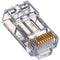 Platinum Tools EZ-RJ45 CAT6 Connectors (Clamshell Packaging, 10-Pieces)