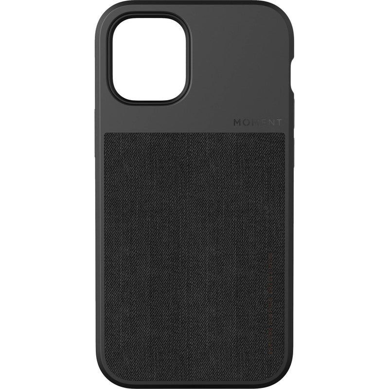 Moment Case with MagSafe for iPhone 12 mini (Black Canvas)