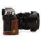 MegaGear Ever Ready Leather Half Camera Case for FUJIFILM X-T4 (Brown)