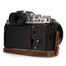 MegaGear Ever Ready Leather Half Camera Case for FUJIFILM X-T4 (Brown)