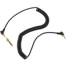 Polsen RC-2500 Stereo 3.5mm TRS Cable for DJH-2500 DJ Headphones (Black)