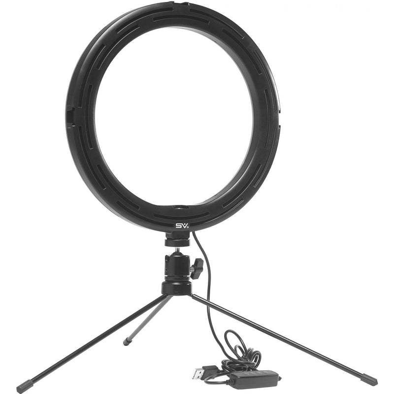 Smith-Victor Tri-Color LED Ring Light (10")