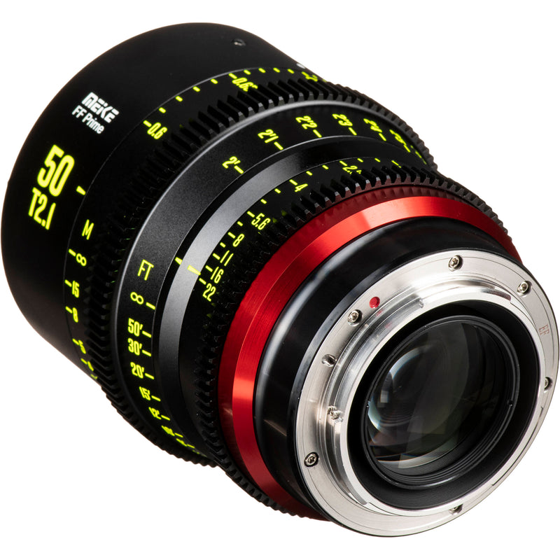 Meike FF-Prime Cine 50mm T2.1 Lens (EF-Mount, Feet/Meters)