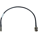 Laird Digital Cinema 4855R High-Density HD-BNC Male to Standard BNC Male 12G HD-SDI Cable (1')