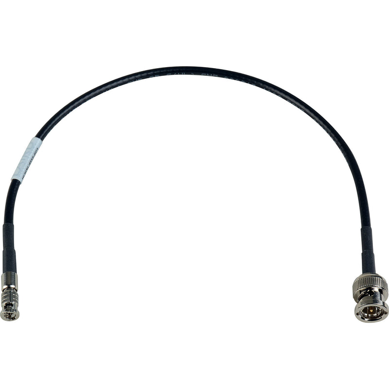 Laird Digital Cinema 4855R High-Density HD-BNC Male to Standard BNC Male 12G HD-SDI Cable (1')