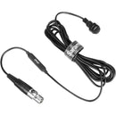 Saramonic DK5F Professional Water-Resistant Omnidirectional Lavalier Microphone for AKG, Samson, and Saramonic Transmitters (Locking TA3F Connector)