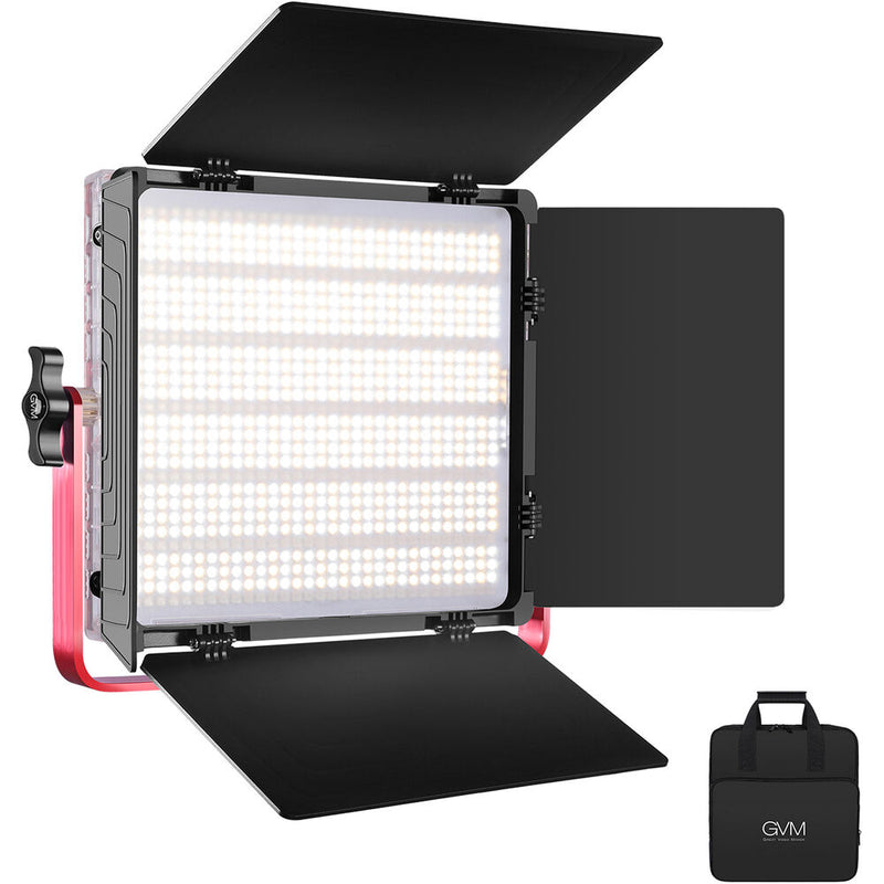 GVM 1200D RGB LED Studio Video Light Bi-Color Soft Light Panel