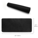 Londo Leather Extended Mouse Pad (Black)