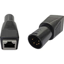 Quasar Science DMX 5-Pin XLR Male to RJ45 Adapter