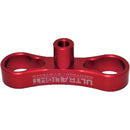 Ultralight T-Knob for Ball Clamp (1/4"-28 Bolt, Splashy Red)