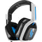 ASTRO Gaming A20 Wireless Gaming Headset for PlayStation 4 & 5 (Black/White/Blue)