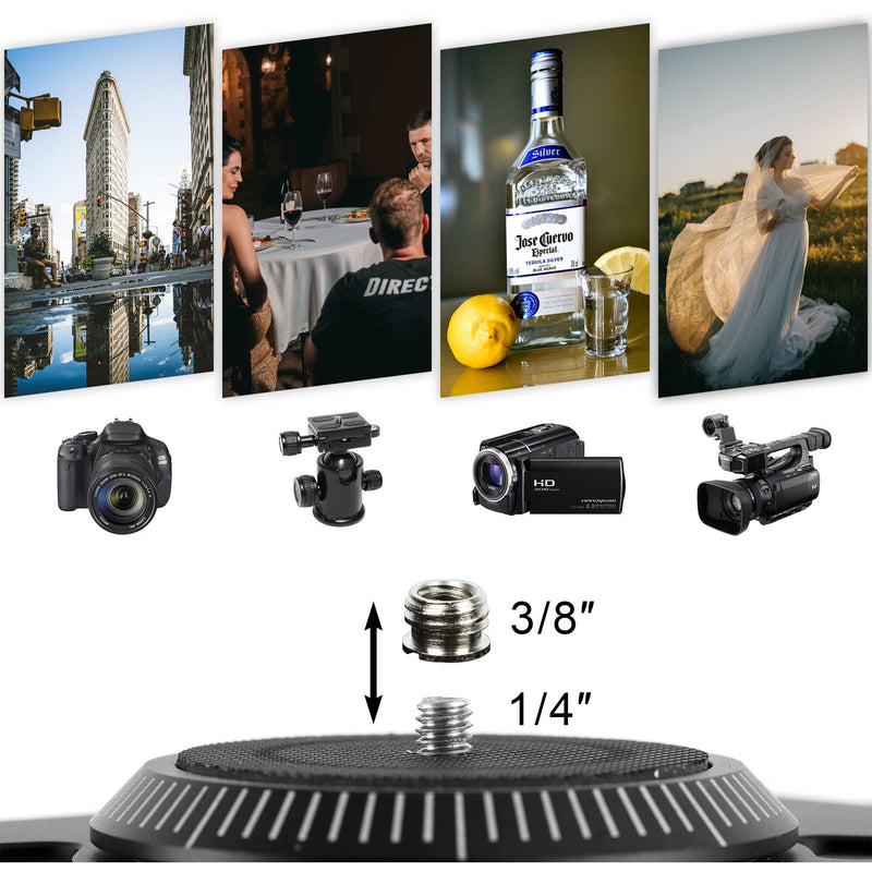 GVM GT-120WD Wireless Bluetooth Carbon Fiber Motorized Camera Slider (47")