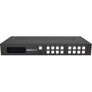 BZBGear 6x2 4K Conference Room Presentation Switcher Scaler with HDMI/VGA/USB-C/DP & Audio