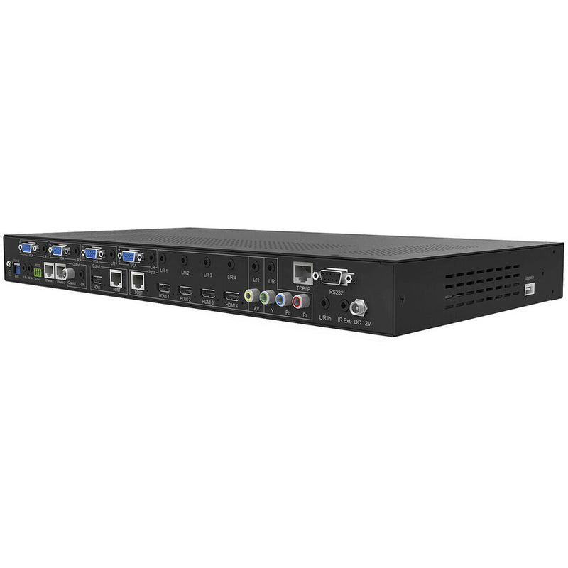 BZBGear 11x2 4K Presentation Switcher Scaler with VGA/HDMI/YPBPR/CV/HDBaseT Input and Output