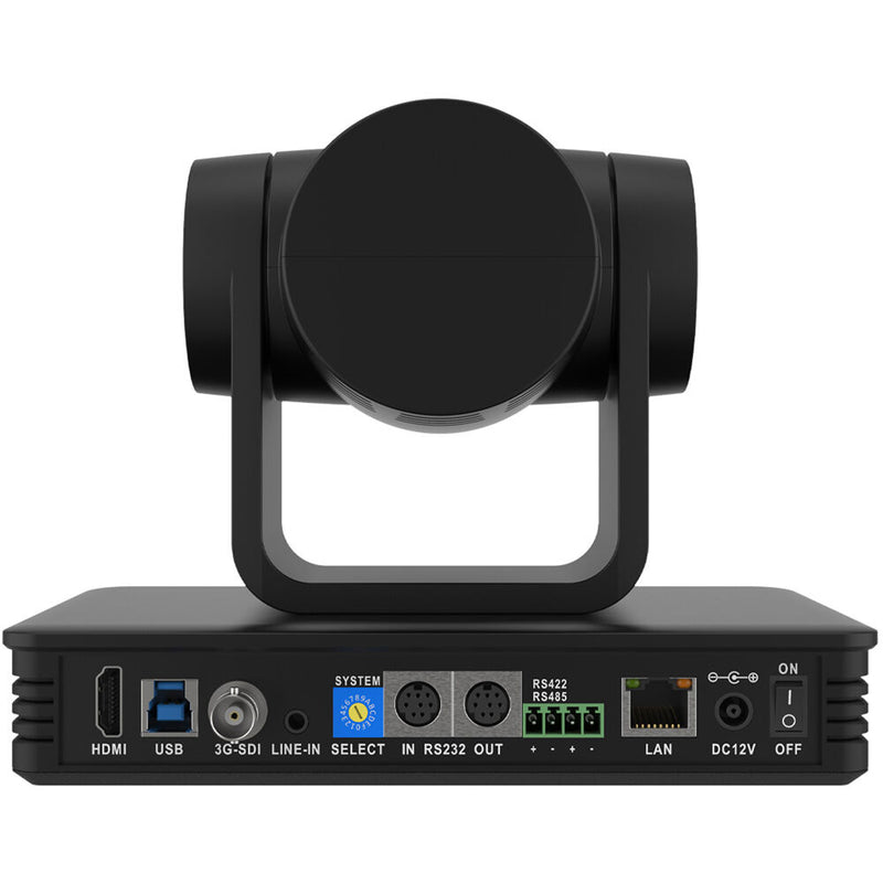 BZBGear Universal HDMI/SDI/USB Live Streaming PTZ Camera with 12x Zoom (Black)