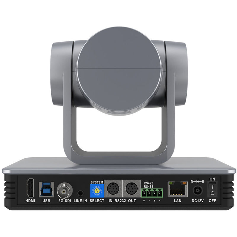 BZBGear Universal HDMI/SDI/USB Live Streaming PTZ Camera with 30x Zoom (Silver)
