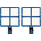 Intellytech LiteCloth 2.0 LC-160 Foldable 2 x 2 LED Two-Mat Kit (Gold Mount)