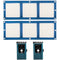 Intellytech LiteCloth 2.0 LC-120 Foldable 1 x 3 LED Two-Mat Kit (V-Mount)