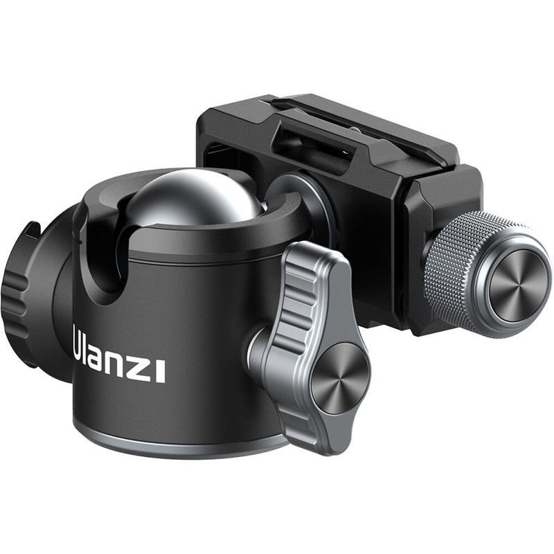 Ulanzi U-80L Side Cold Shoe Mount Ball Head with Arca-Type Quick Release